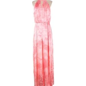 Ted Baker Floral Pink Maxi Jumpsuit